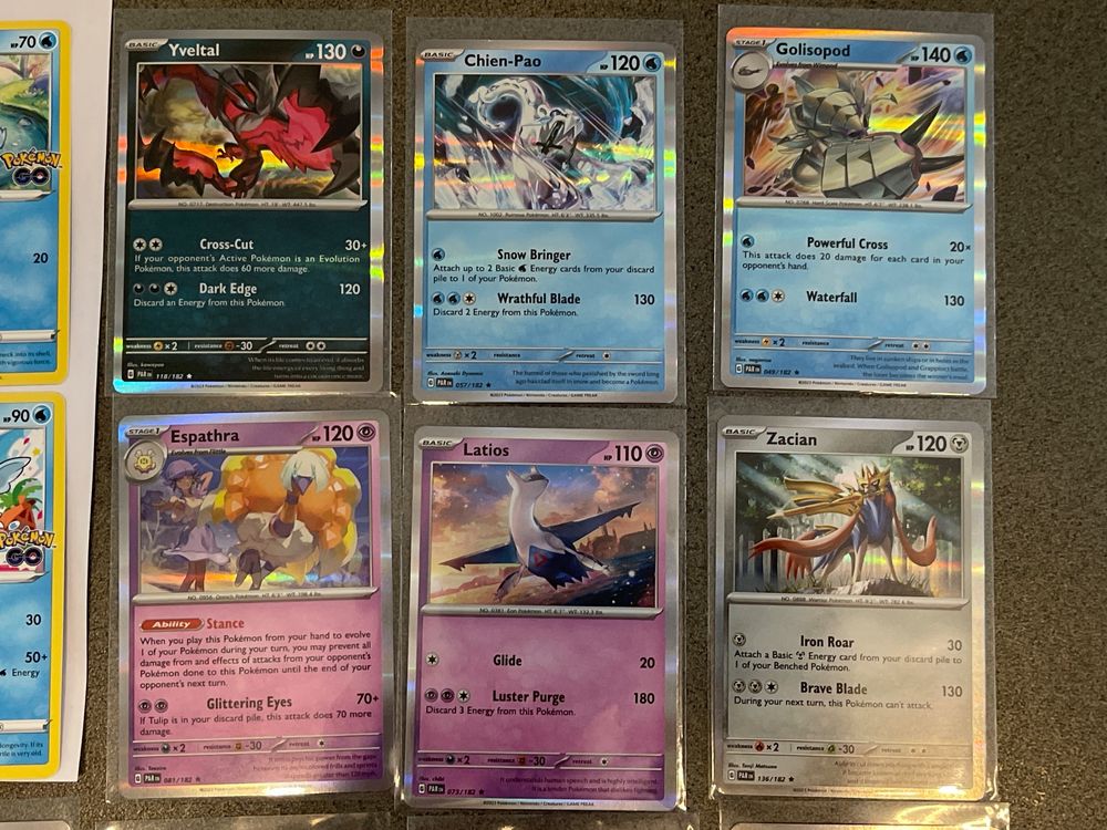 Pokemon 382 Karte XXL Set Englische Sammlung ink. GO Pikachu | Kaufen ...