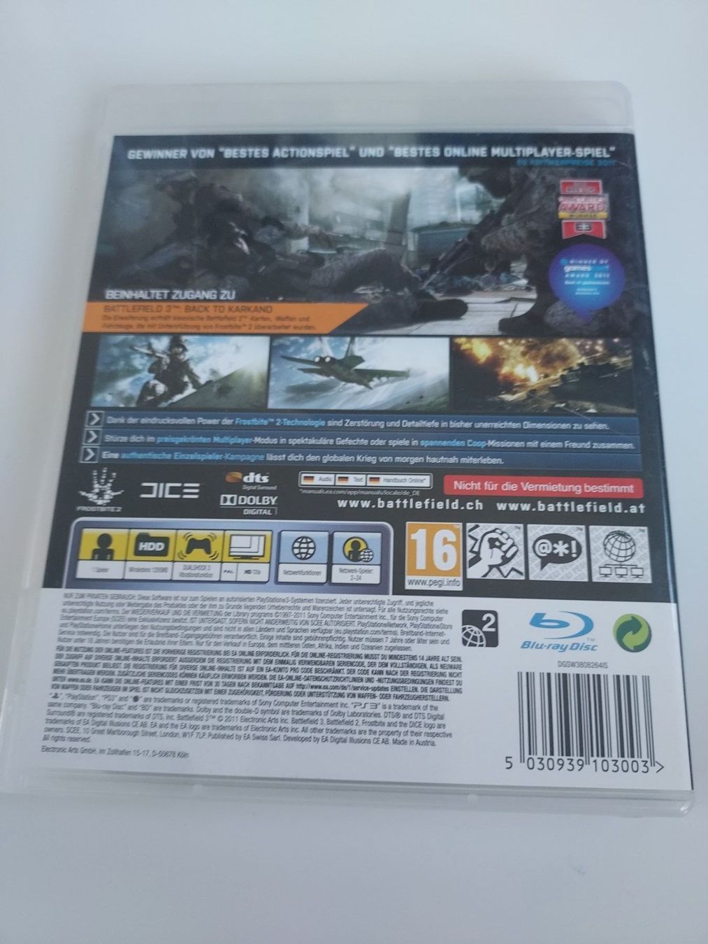 Sony Giochi: Battlefield 3 – Usato da Dübendorf venduto da Seth2167 1