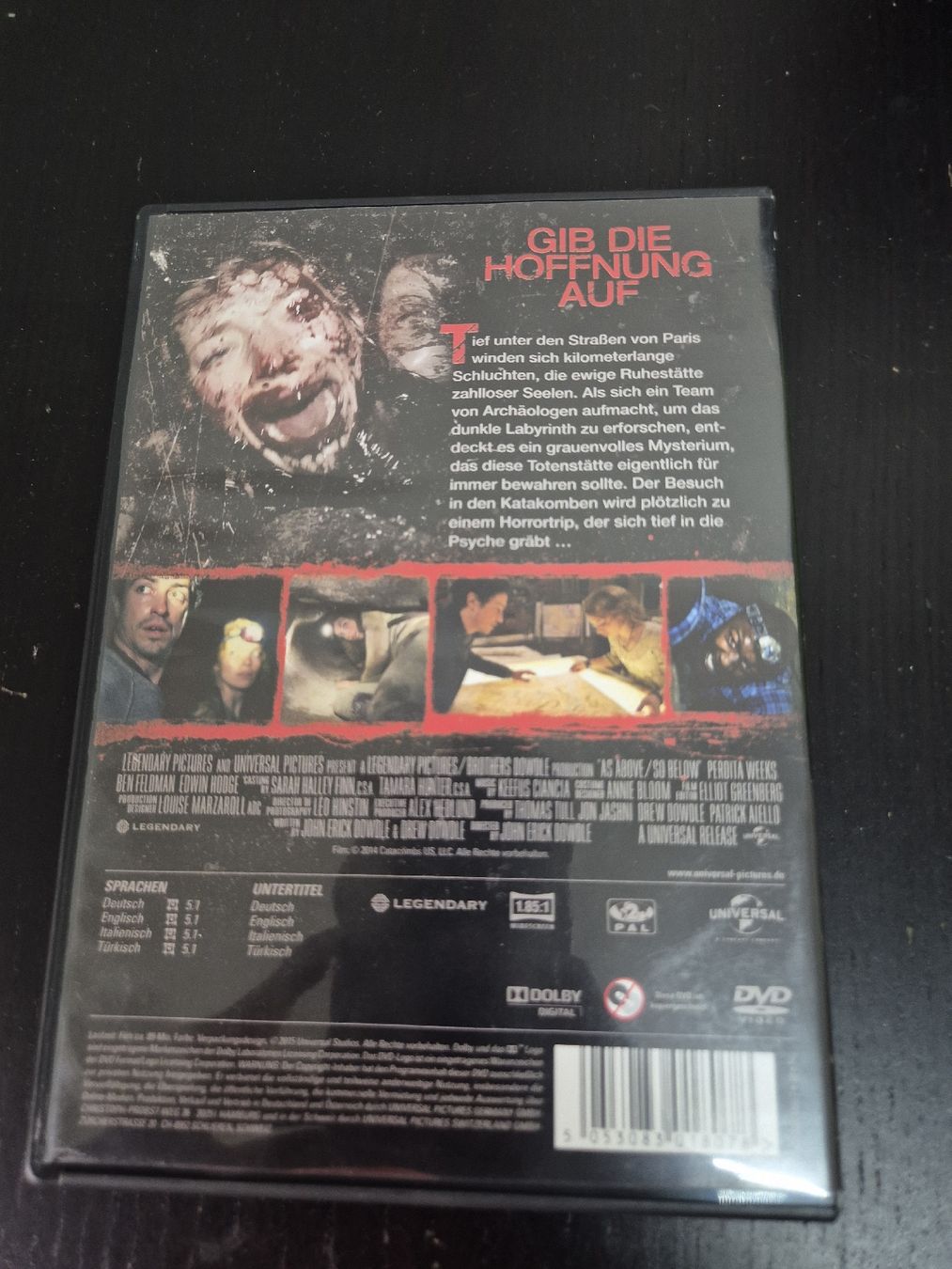 Tutti i DVDs: Katakomben DVD – Usato da Wald ZH venduto da _Hotarubi_ 1