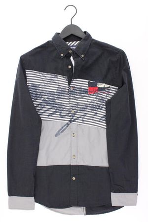Desigual Langarmhemd Gr. M grau