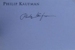 Philip Kaufman (1936) Regisseur - Autogramm