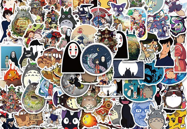 50 Stk. Sticker - Studio Ghibli | Kaufen auf Ricardo