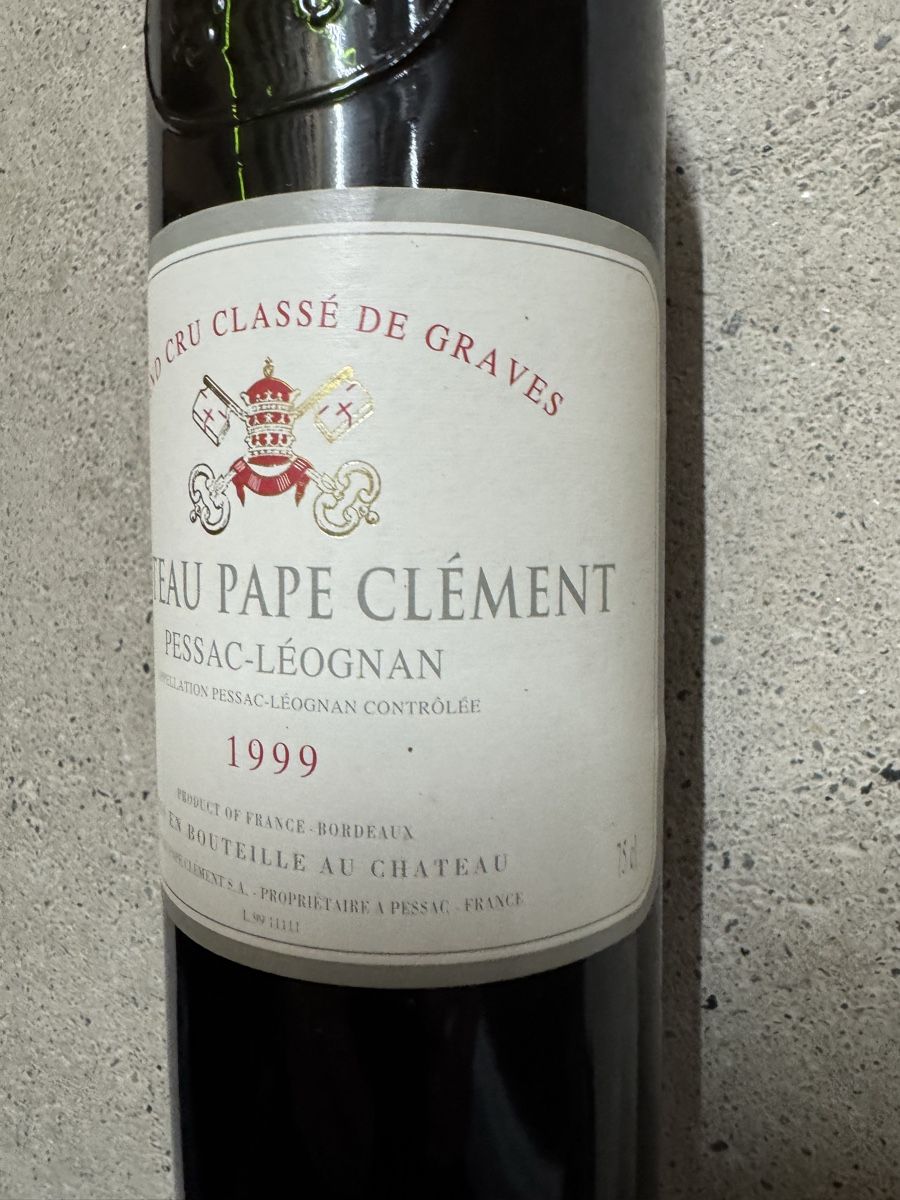 Wein: Château Pape Clément Pessac-Léognan 1999 – Neu und originalverpackt aus Crissier von Schtonic 2