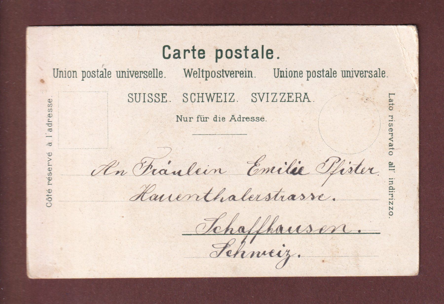 Cartoline postali: Gruss aus Schaffhausen - RHEINFALL – Usato da Pully venduto da nicecards-shop 1