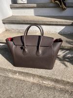 Tasche Bally Sommet, dunkelbraun Leder