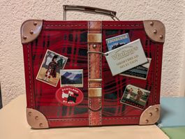 Reisekoffer Dose Sammler Vintage top Zustand Walkers Metall