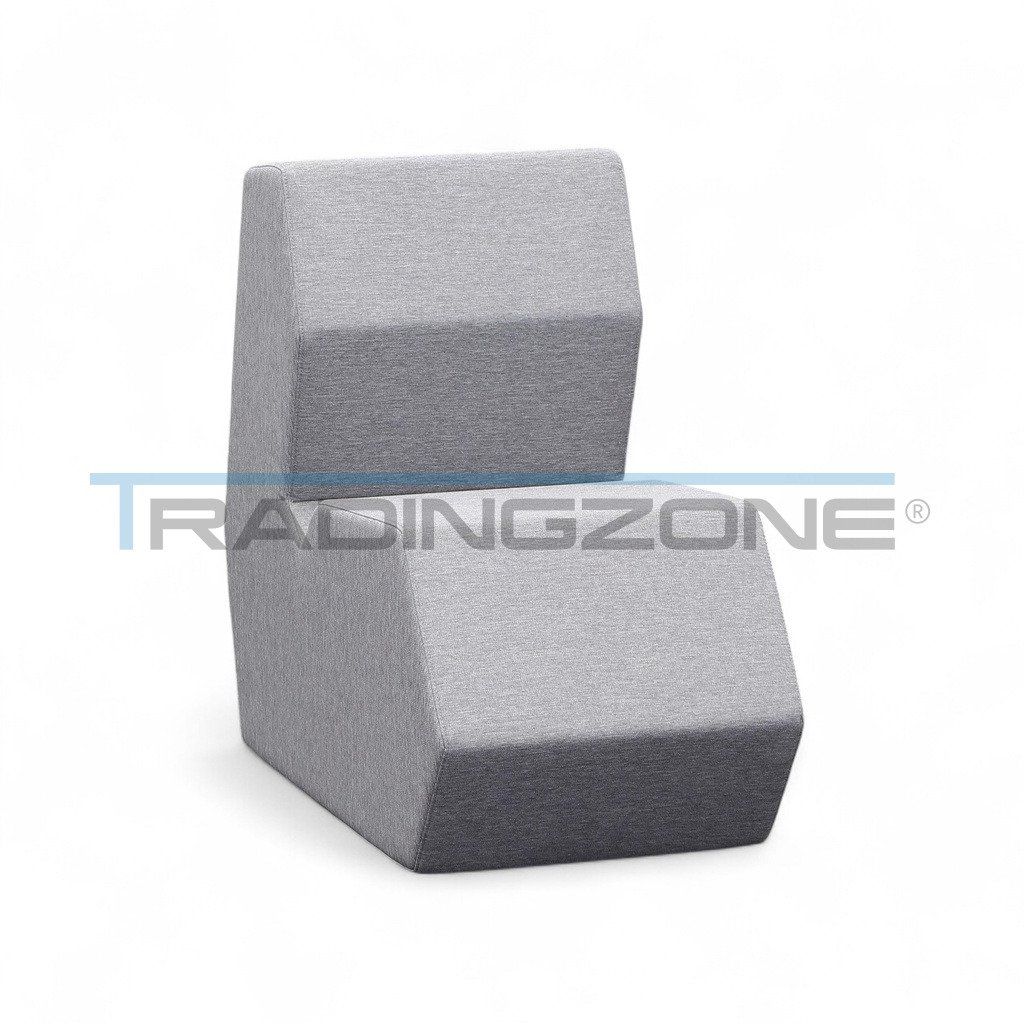 Sessel: MDD Shape Lounge-Sessel, Grau – Gebraucht aus Regensdorf von Tradingzone