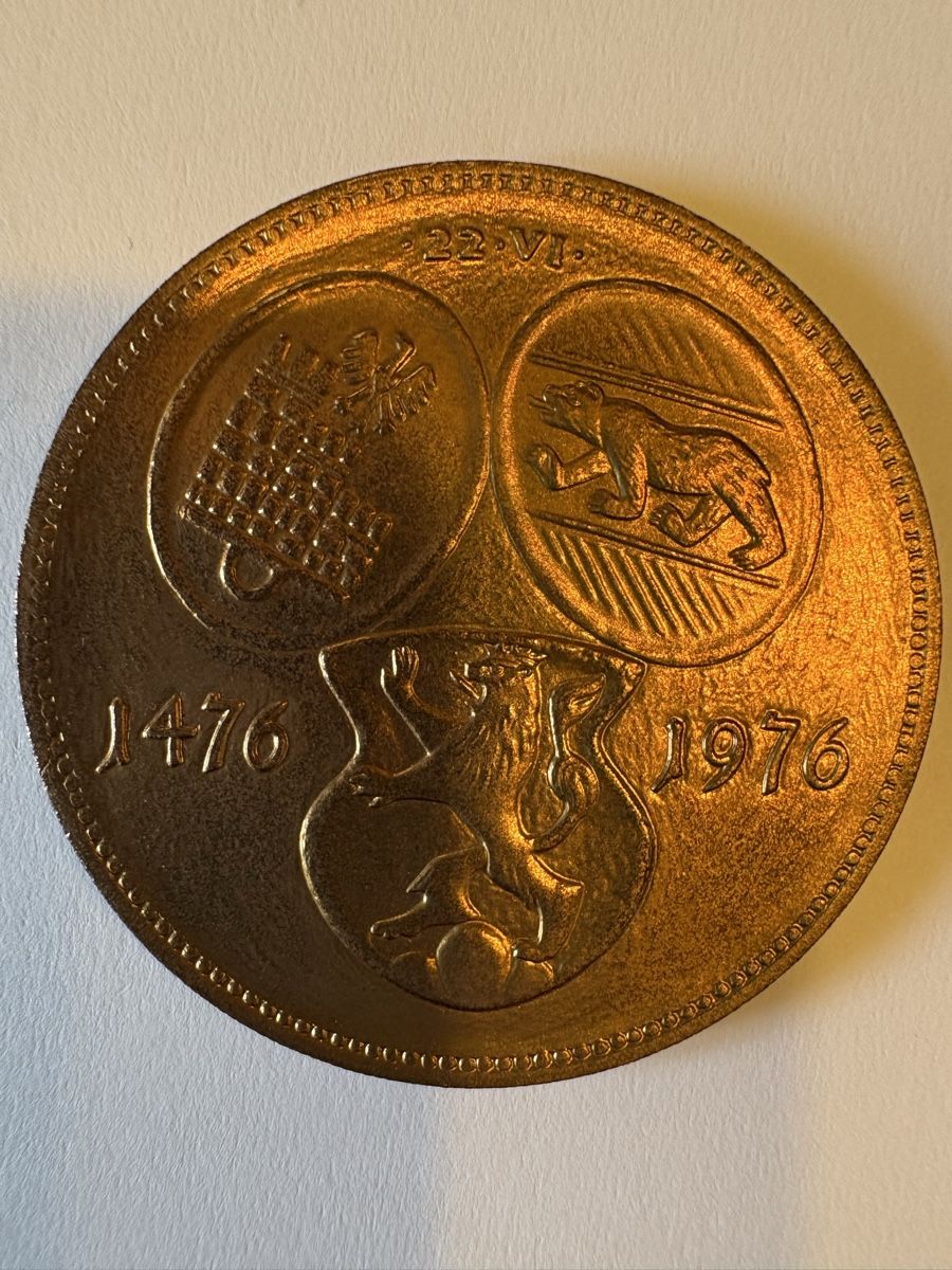 Medaglie: 1476-1976 schlacht von Murten – Usato da Murten venduto da Tzaugg 3
