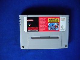 Super Nintendo " Marios Time Maschiene" ein seltenes Spiel