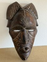 Grosse alte afrikanische Holzmaske Maske 