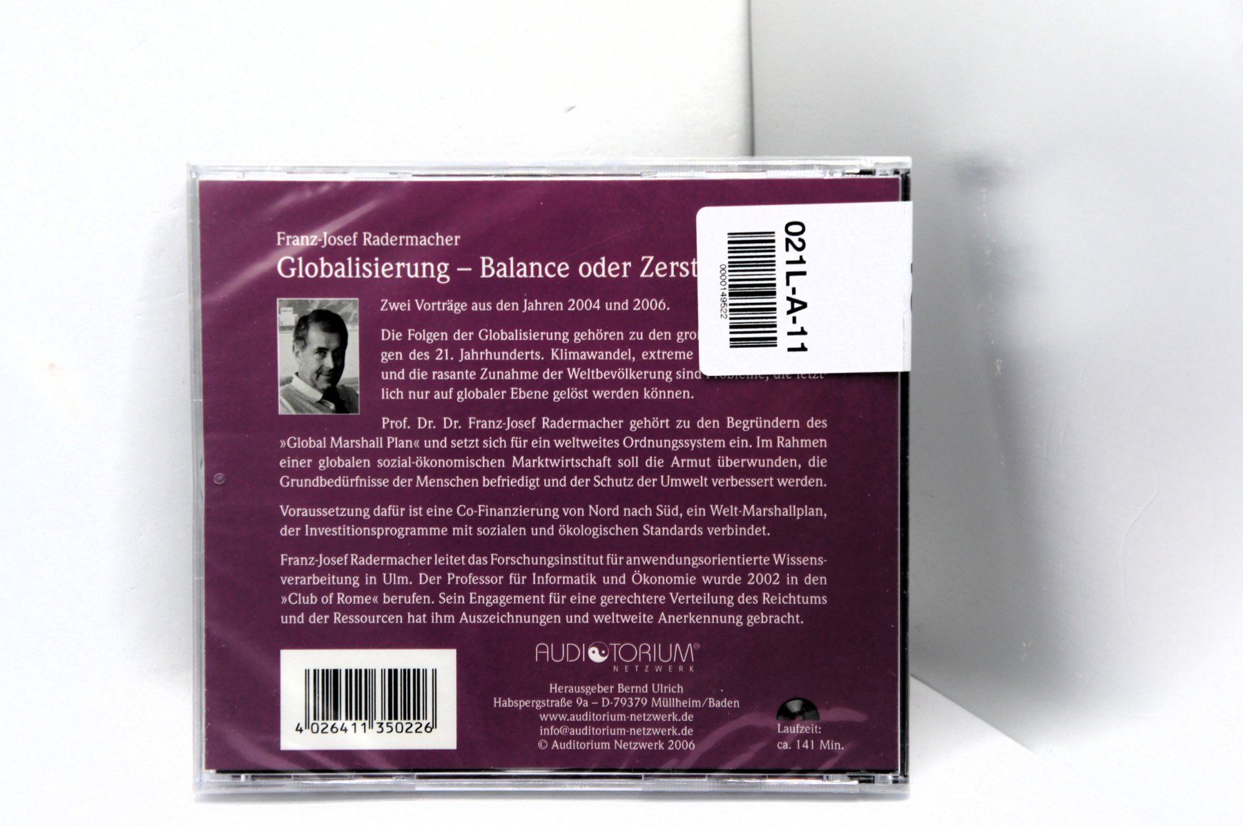Audiolibri: NEU Hörbuch Globalisierung - Balance oder Zerstörung – Nuovo e nell'imballaggio originale da Ernetschwil venduto da luisvonerni 1