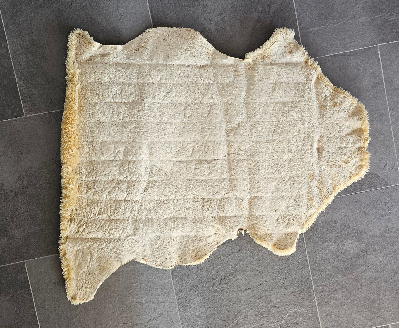 Tappeti: Echtes Lammfell hellbraun ~95x70cm – Usato da Niederlenz venduto da phildst 1