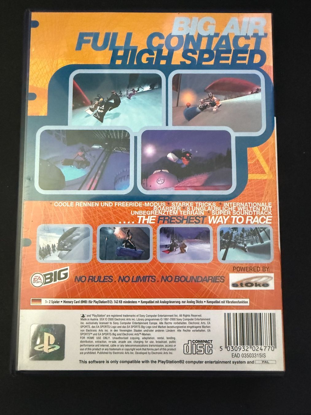 Sony Giochi: SSX - PS2 – Usato da Pont-de-la-Morge venduto da Darfal 2