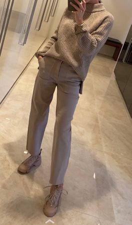 H&M Jeans in Beige Gr. XXS-XS