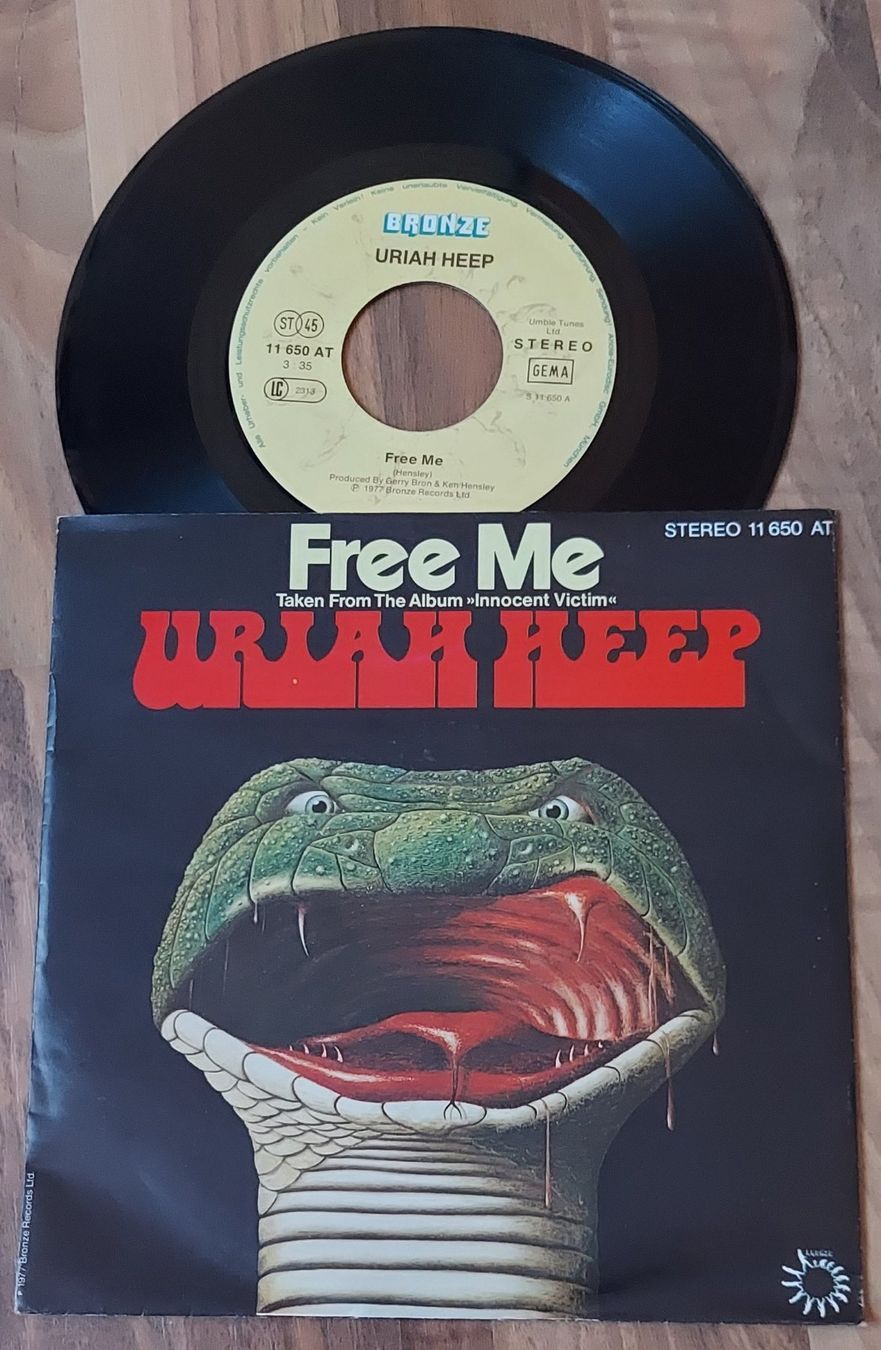 Dischi in vinile: URIAH HEEP - FREE ME – Usato da Steckborn venduto da Quo7