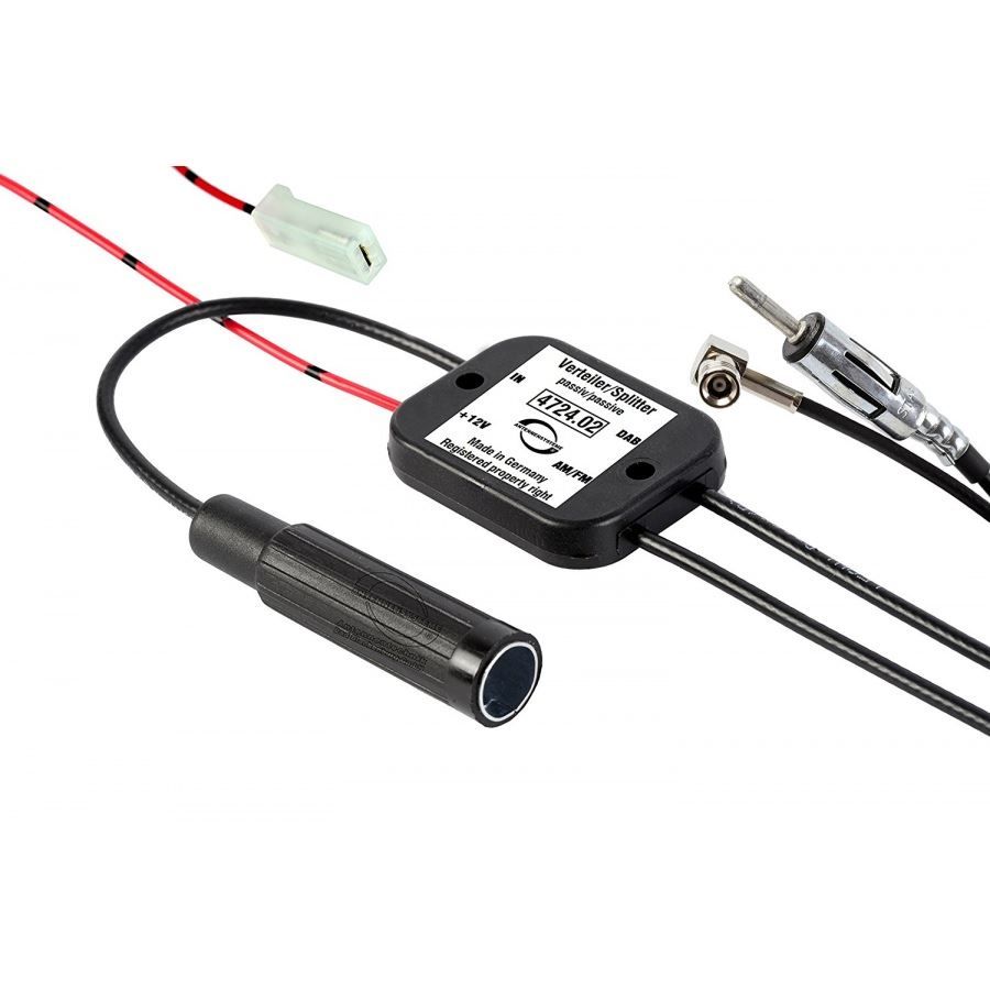 Antenne: DAB+ Splitter (passiv) DIN auf DIN/SMB – Nuovo e nell'imballaggio originale da Sonnental venduto da Bindi