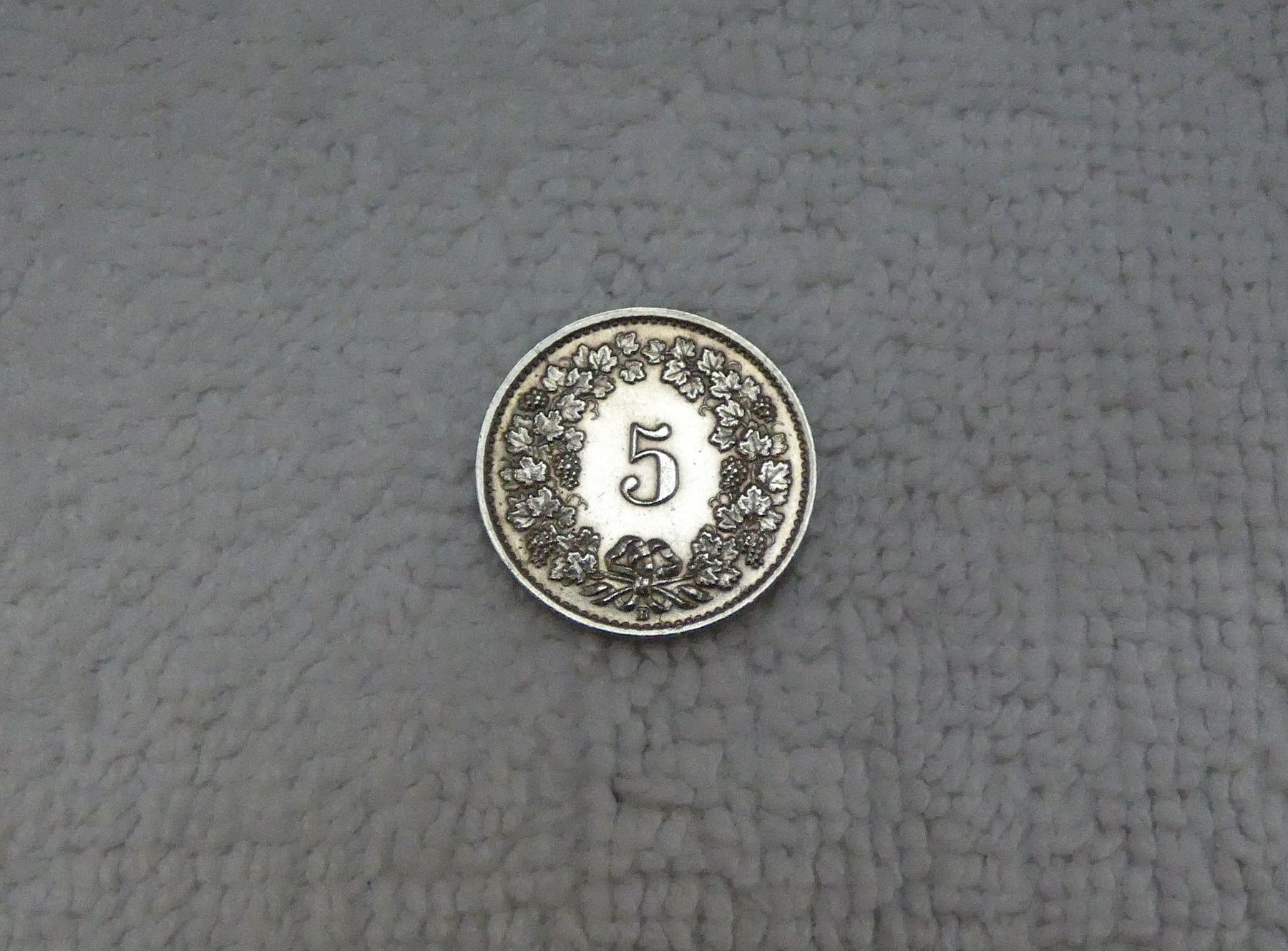 Tutti le monete: 5 centimes/rappen 1922 – Usato da Nyon venduto da Ilmi09 1