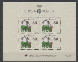 Portugal Açores / Azoren Europa-Cept Block Nr. 9 **