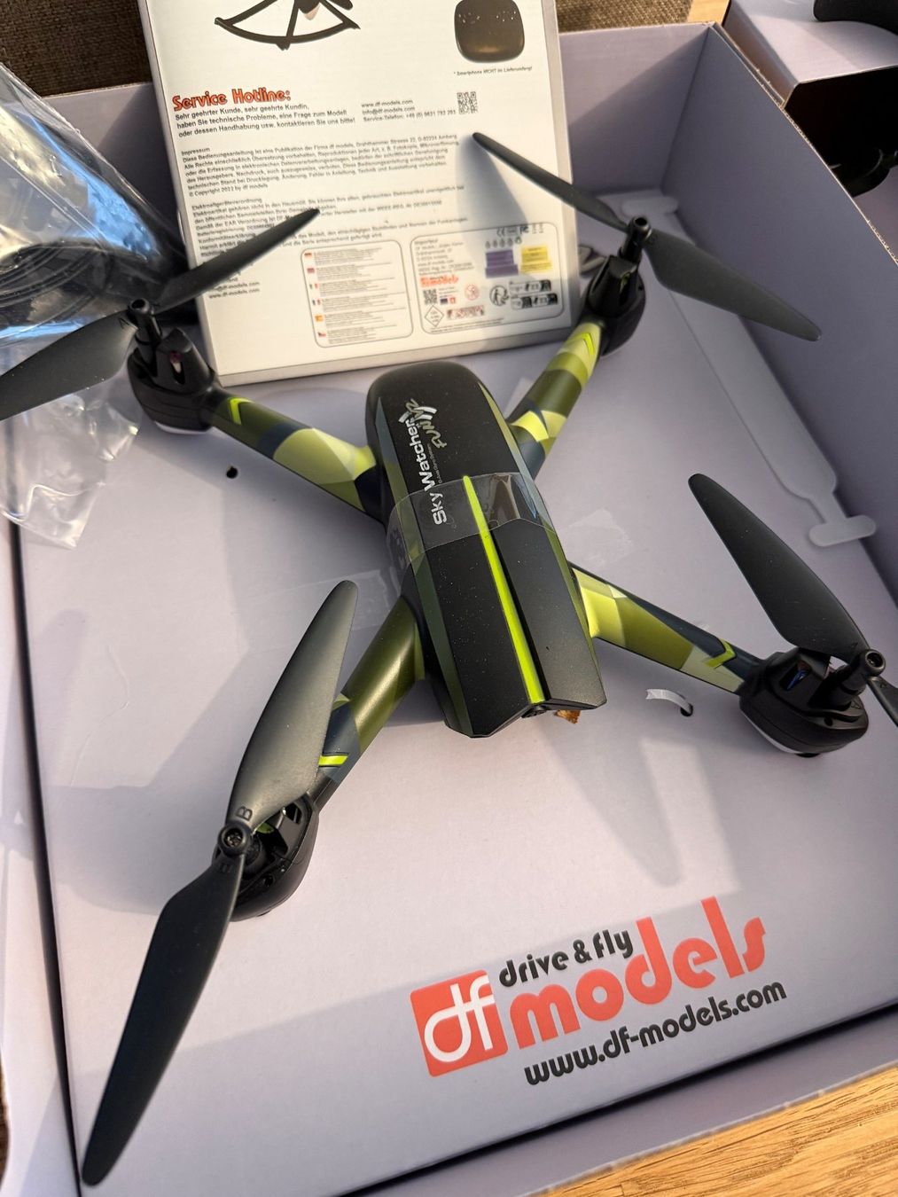 Modellismo RC: DF Models Sky Watcher v2 - Drone – Nuovo (secondo la descrizione) da Villars-sur-Glane venduto da Dam0 1