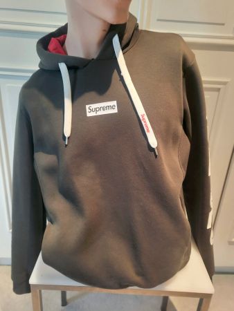 Hoodie SUPREME! 2 mal getragen, Olive