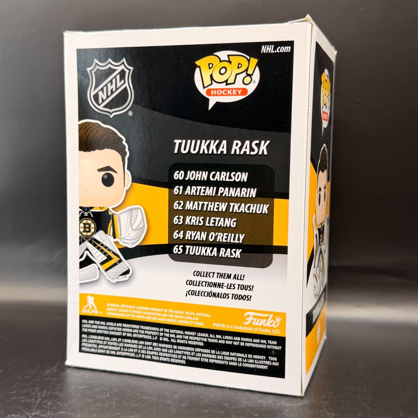 Funko Statuette: Funko Pop! NHL Tuukka Rask 65 – Usato da Düdingen venduto da Nerdworld 1