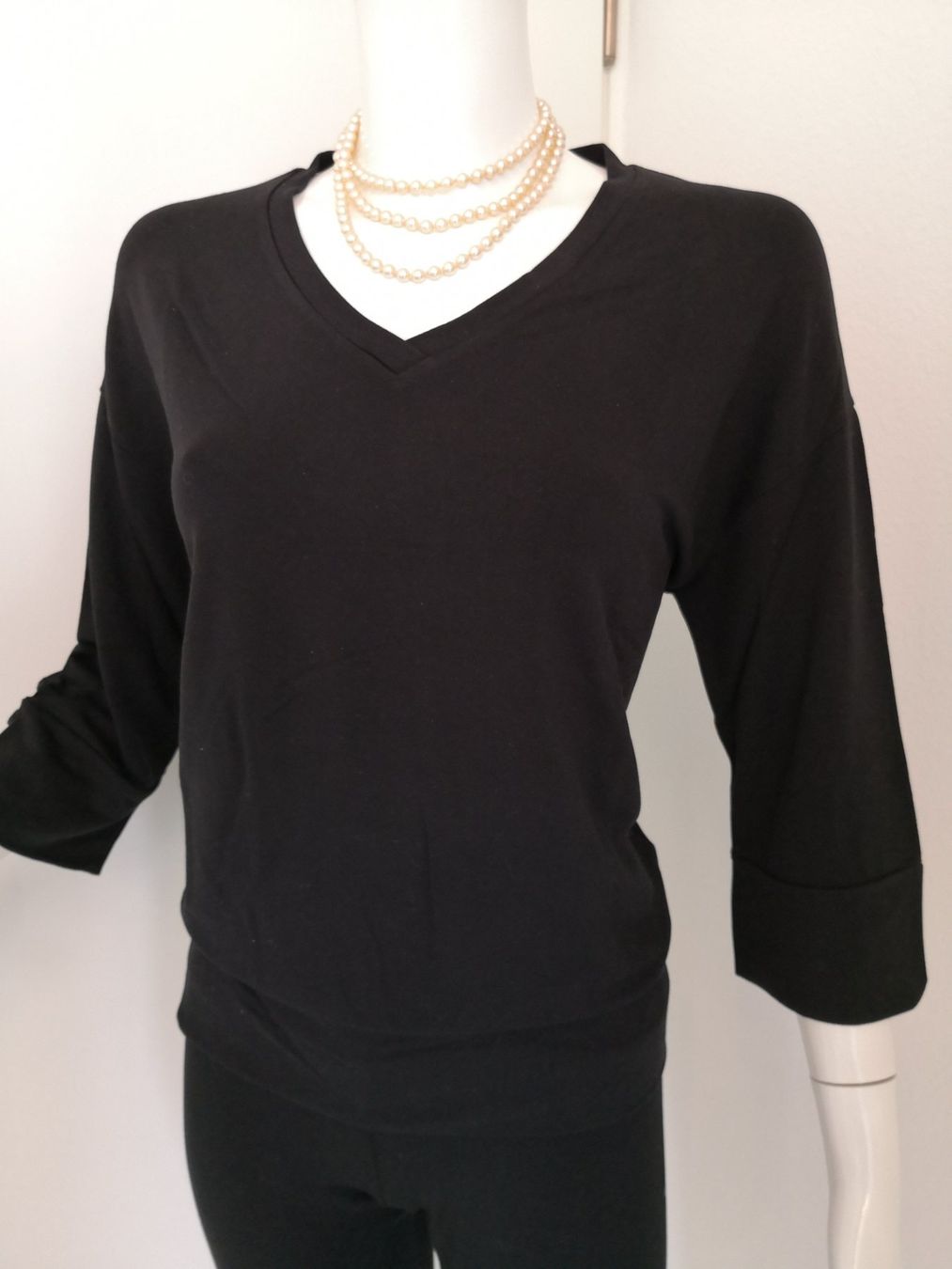 Maglioni & Felpe: 🤩STREET ONE V-PULLOVER SCHWARZ – Usato da Olten venduto da Naja-Twins-Twins 9