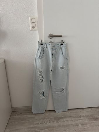 Jean vintage/déchiré Pull&Bear