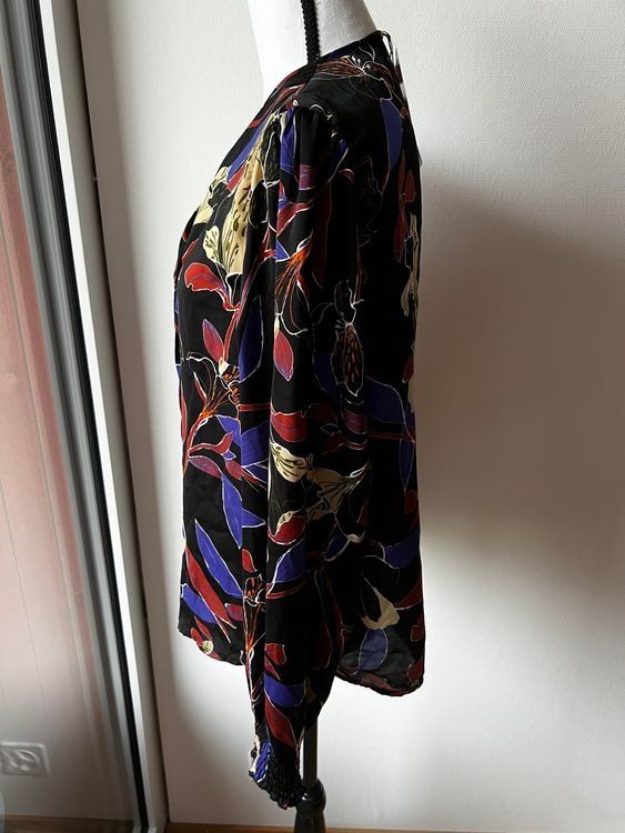 Mango Camicette: Mango Bluse, Grösse M, Blumenmuster – Usato da Riehen venduto da edu_92w7 5