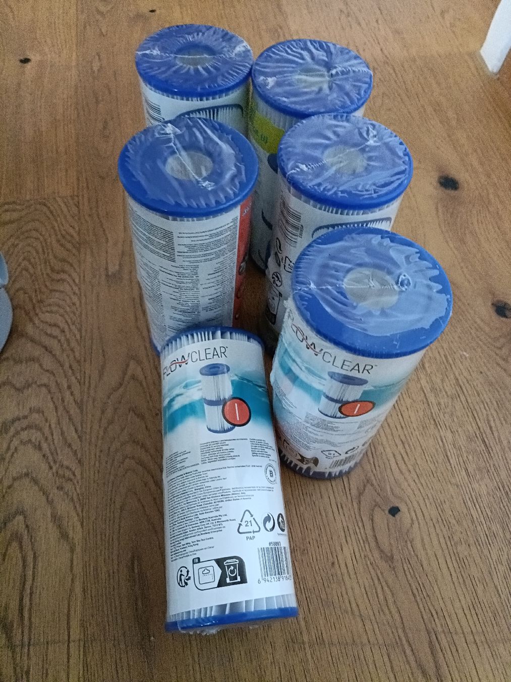 Accessoires de piscine: Flowclear Poolfilter Typ I neu, 12er Pack – Neuf avec emballage d'origine à Langendorf par ursus_87 1