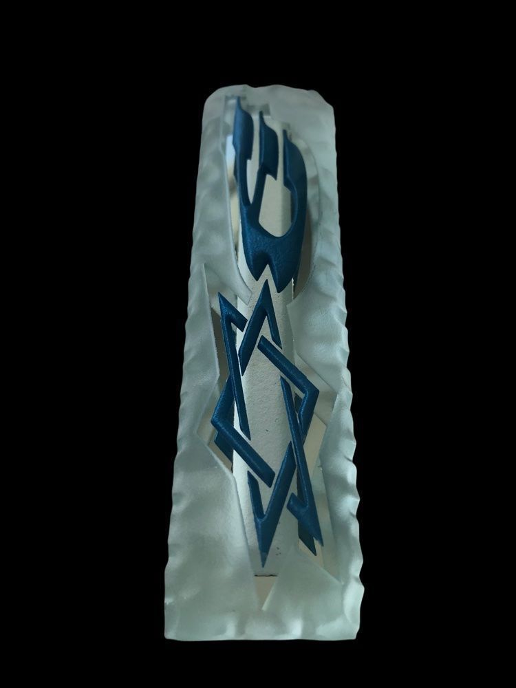 Figuren: Kristal Mezuzah JUDAIKA – Gebraucht aus niederbipp von Esbenz 9