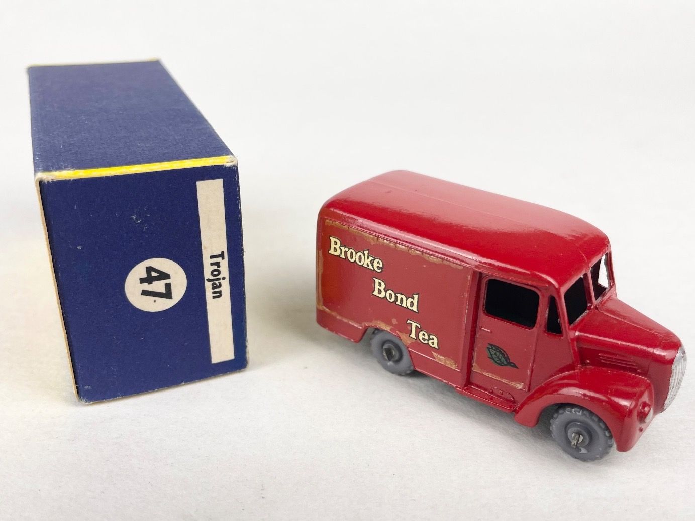Matchbox Modellini d'auto: Matchbox Moko Lesney 47a Trojan Van - MINT! – Nuovo (secondo la descrizione) da Genthod venduto da lightyear63 3