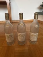 3 leere Sauternes flaschen 1961