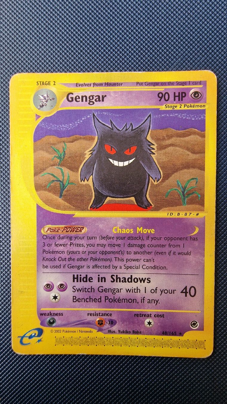 Pokémon Cartes à collectionner: Gengar #48 – Pokémon Expedition – D'occasion à Veytaux par PocketMonster