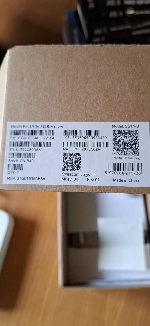 Nokia Modem & Router: Nokia 5G Internet booster – Nuovo (secondo la descrizione) da Kirchlindach venduto da Zbinden_Velo_Moto 3