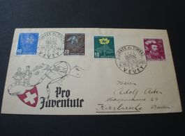 Juventute-Satzbrief 1949, Tag der Briefmarke Vevey