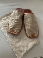 Maenner extravagante Leinen Pantoffel