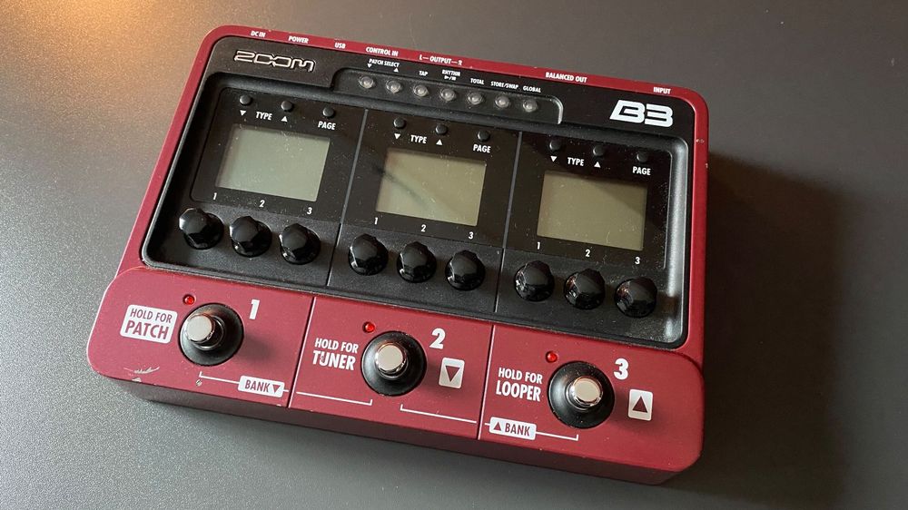 Zoom B3 Multieffektgerät für Bass (Gebraucht) in Jona für CHF 90 – nur ...