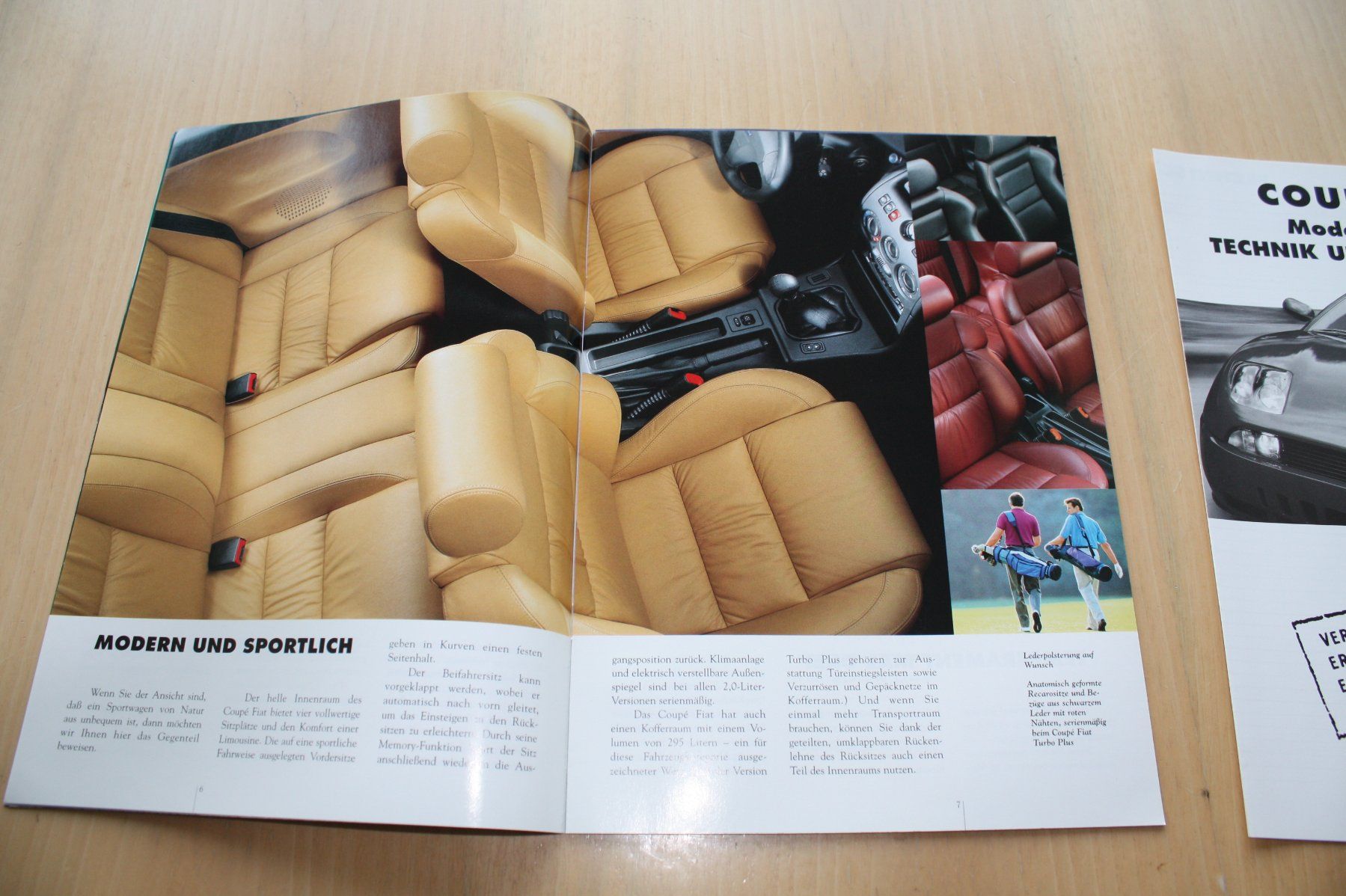 Fiat Documents: Fiat Coupé Prospekt 5/1999 – D'occasion à Wikon par erwin400 2