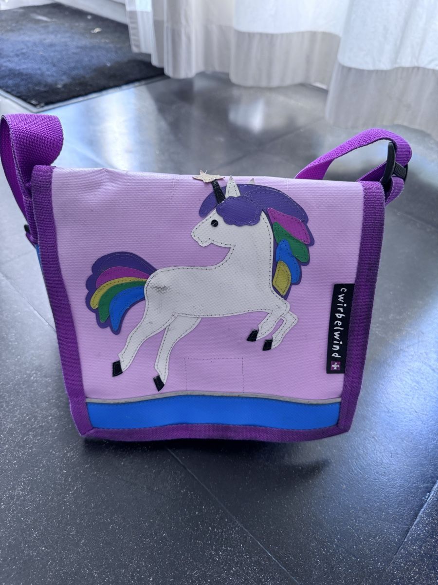 Kindertaschen: Kindsgitasche Einhorn Wirbelwind – Gebraucht aus Zürich von sachen