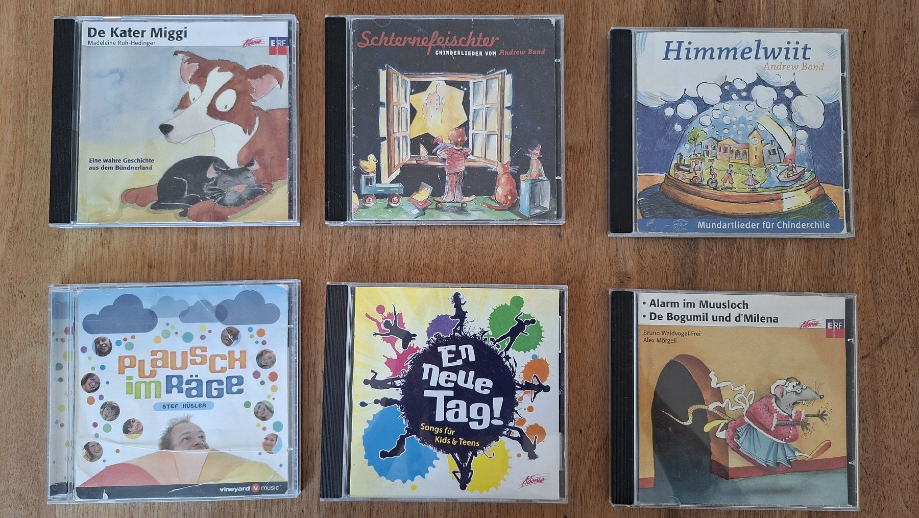CD: 6 Kinder CDs – Usato da Zürich venduto da Olivenbaum33