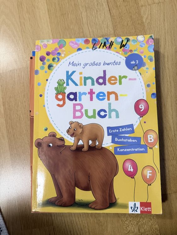 Mein grosses buntes Kindergarten-Buch von Klett (Neu (gemäss ...