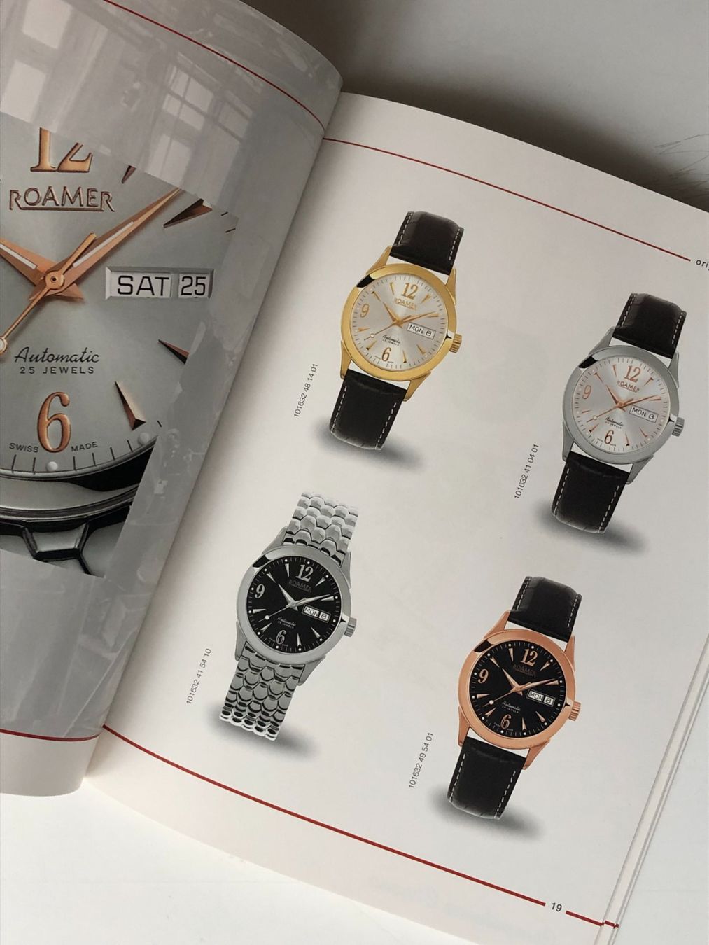 Documenti: Roamer Watch Uhren Katalog – Usato da Lommiswil venduto da canoga 2