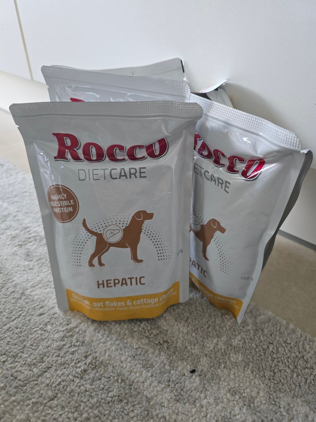 Mangimi: 6x Rocco Diet Care Hepatic Nassfutter – Nuovo e nell'imballaggio originale da Rickenbach b. Wil venduto da Kth_v8