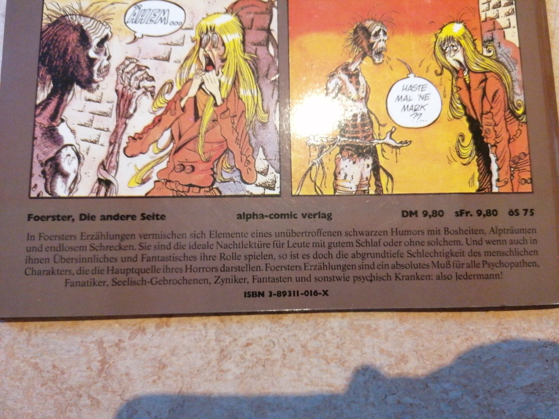 Fumetti: U-Comix / Foerster Bd. 6/ Die andere Seite – Usato da Klingnau venduto da vollmond36 4
