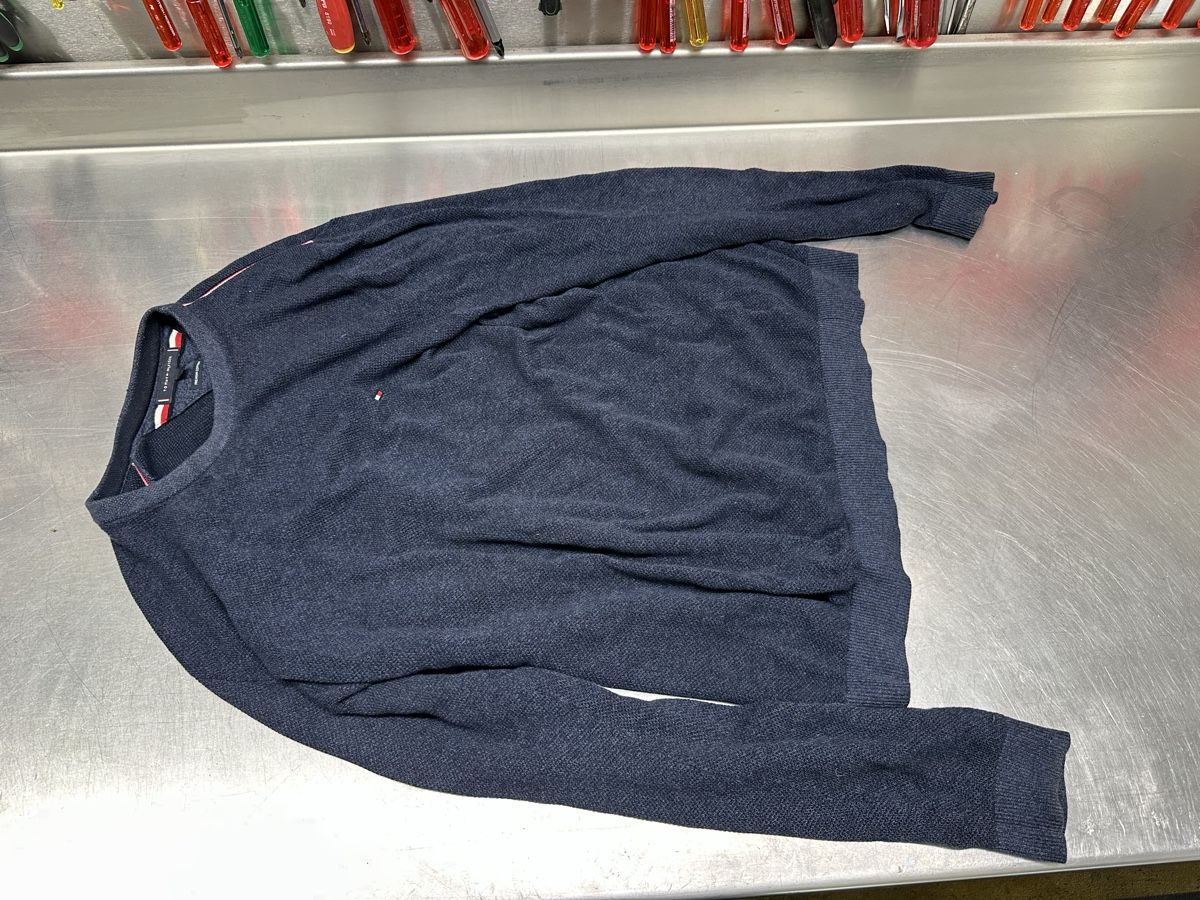 Tommy Hilfiger Maglioni & Felpe: Pullover Tommy Hilfiger Baumwolle dunkelblau – Usato da Schwende venduto da weesli