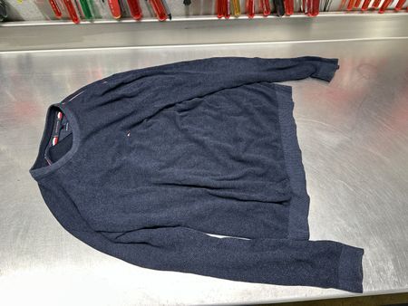Pullover Tommy Hilfiger Baumwolle dunkelblau