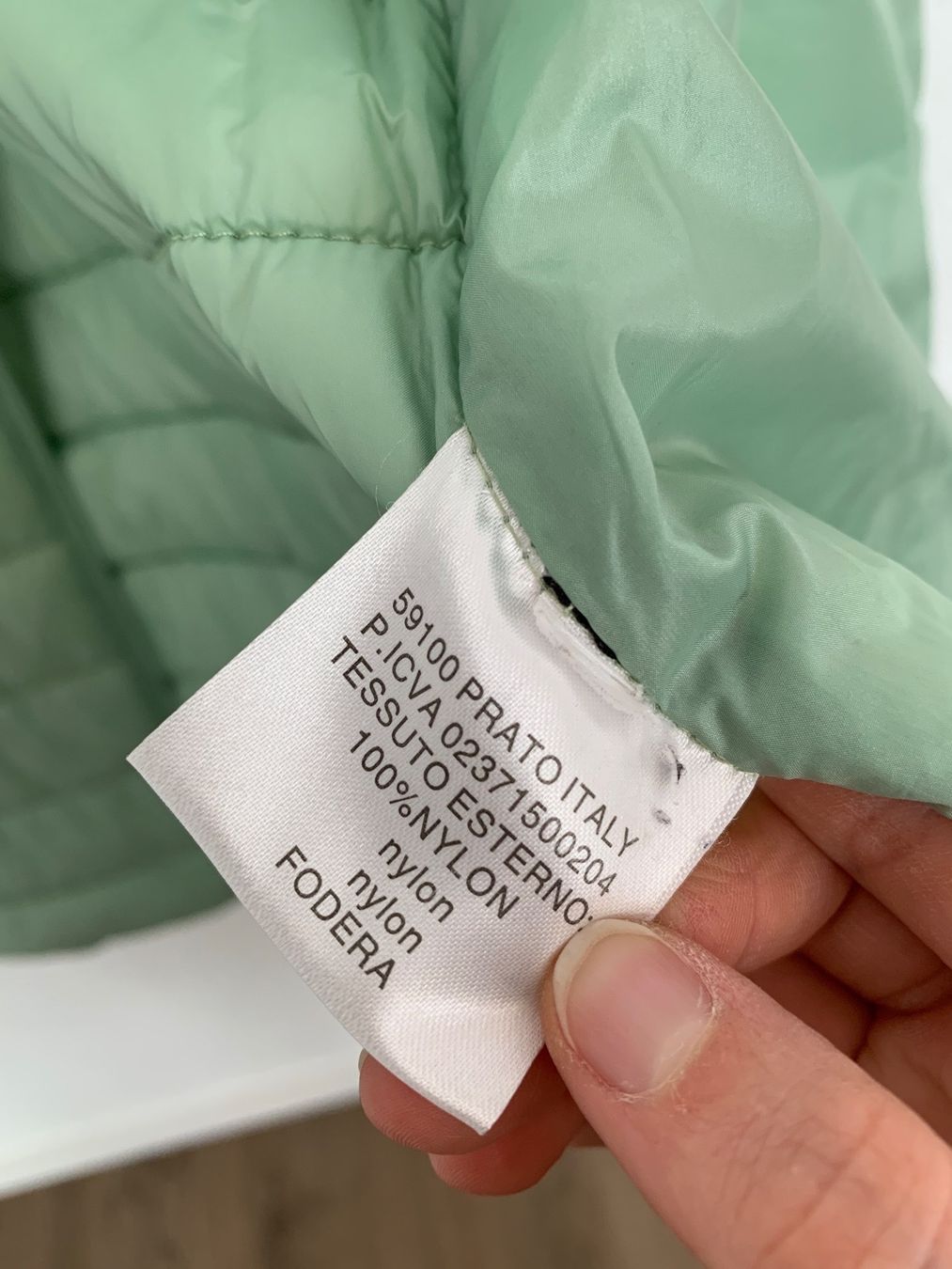 Giacche: Fly Jacke mintgrün Gr. M / 38 / 40 – Usato da Fislisbach venduto da KolibriSecondhand 8