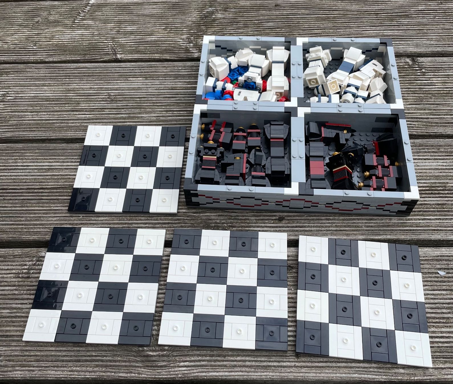 Lego Giocattoli: Komplettset Lego Iconic Schach 40174 mit Bauplan – Nuovo (secondo la descrizione) da Baar venduto da bricksandmore