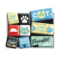 9-tlg Magnet-Set-CAT LIFESTYLE