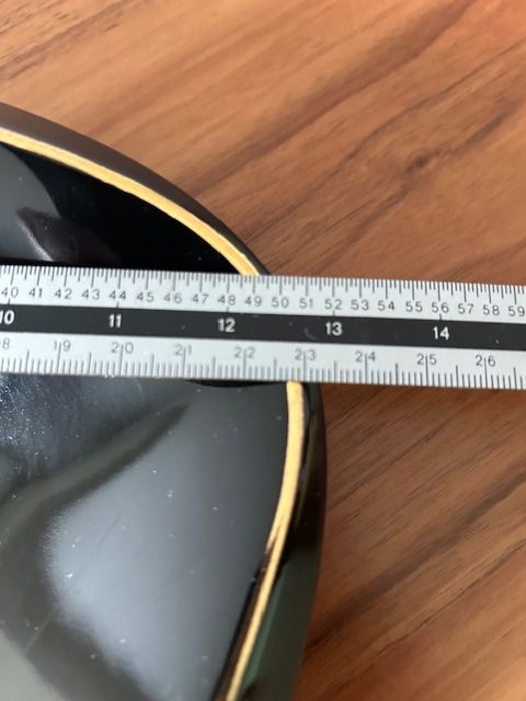 Portacenere: Grosser Aschenbecher, Pommery, 3-eckig, schwarz – Usato da Bösingen venduto da Nikita456 3
